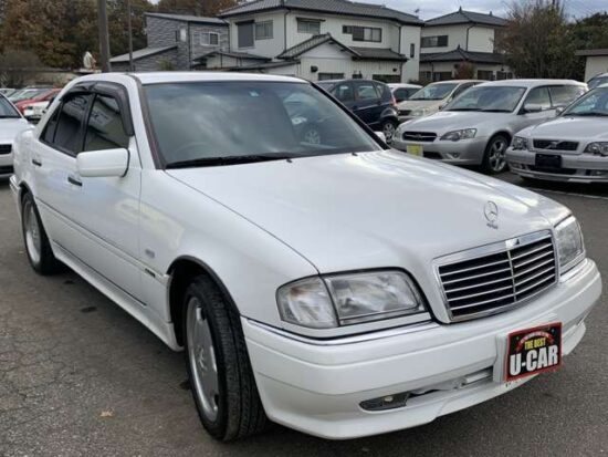 Mercedes-Benz C-Class C280 AMG Spec Bumper/Muffler/AW (White) - Image 18