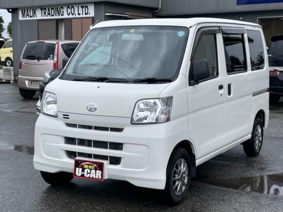 DAIHATSU HIJET CARGO 660 SPECIAL 4WD / Sliding Doors on Both Sides / Aluminum Wheels (White) - Image 36