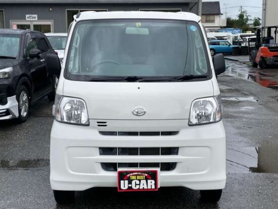 DAIHATSU HIJET CARGO 660 SPECIAL 4WD / Sliding Doors on Both Sides / Aluminum Wheels (White) - Image 35