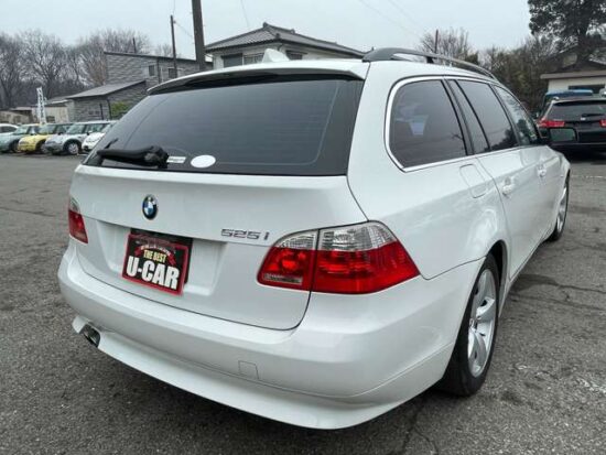 BMW 5 Series Touring 525i Highline Package/Back Camera/Aluminum/Power Seat (White) - Image 40