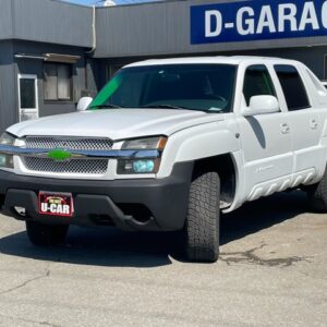 Chevrolet Avalanche /Avalanche/1 Number Cargo Registration/Aluminum (White)